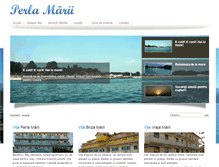 Tablet Screenshot of perlamarii.ro